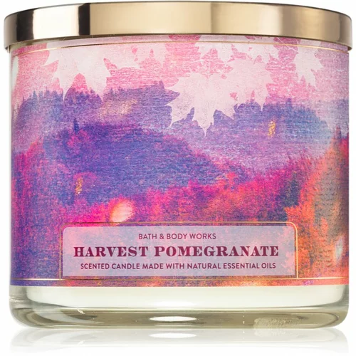 Bath & Body Works Harvest Pomegranate dišeča sveča 411 g
