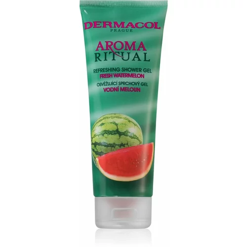 Dermacol Aroma Ritual Fresh Watermelon pomirjajoč gel za prhanje 250 ml za ženske