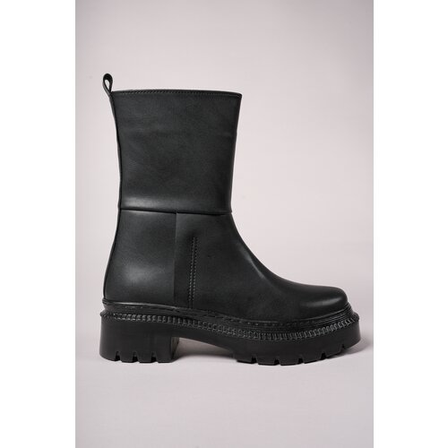 Riccon Ectheleth Women's Boots 00121403 Black Leather Slike