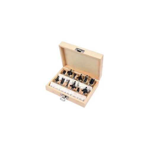 VOREL 12-dijelni set glodala za drvo 8mm 22550 Slike