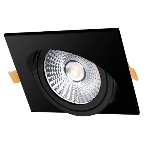  led ugradno plafonsko svetlo LED/18W/230V 3000K 11,5x11,5 cm crno Slike