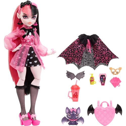 Monster High Draculaura lutka HHK51 Slike