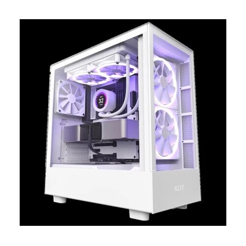 NZXT CASE H5 ELITE WHITE Mini-ITX, Micro-ATX, ATX Mid-Tower, 3x Fans Cijene
