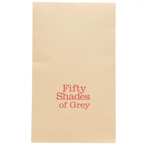 Fifty Shades of Grey Petdeset odtenkov sive - sponke za bradavice z ovratnikom (črno-rdeče)