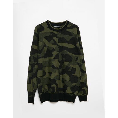 Big Star Man&amp;#039;s Sweater 161031 Multicolor-000 Slike