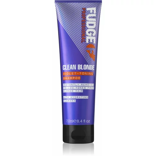Fudge Professional clean blonde violet-toning šampon za blond lase 250 ml za ženske