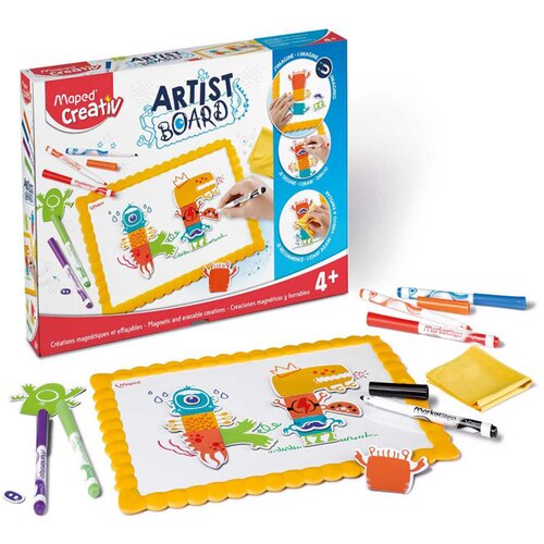 Maped set za ustvarjanje maped, magnetna tabla Slike