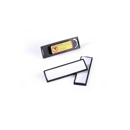 Durable 813201 Značka z imenom 17x67 mm, z magnetom, 25 kos/paket, Clip Card črna
