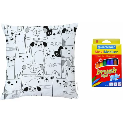 Mr. Little Fox jastuk u boji All Get Together, 45 x 45 cm