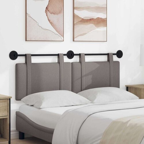  Držeće uzglavlje Zidne Sivo-smeđa 150 x 55 x 5 cm tkanina - Sivo-smeđa 140 cm bez LED svjetla Cene