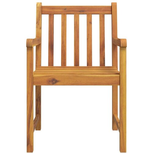  Vrtne stolice 6 kom 56 x 55 5 x 90 cm od masivnog drva bagrema Slike