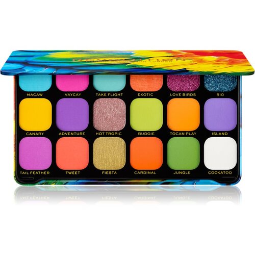 Revolution Forever Flawless paletka senčil za oči 19,8 g odtenek Birds of Paradise Cene