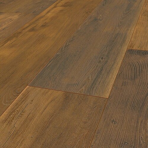 LOGOCLIC Vinto Laminat Hrast Wide Porto (1.288 x 330 x 8 mm, Rustikalni pod) + BAUHAUS jamstvo 20 godina Slike