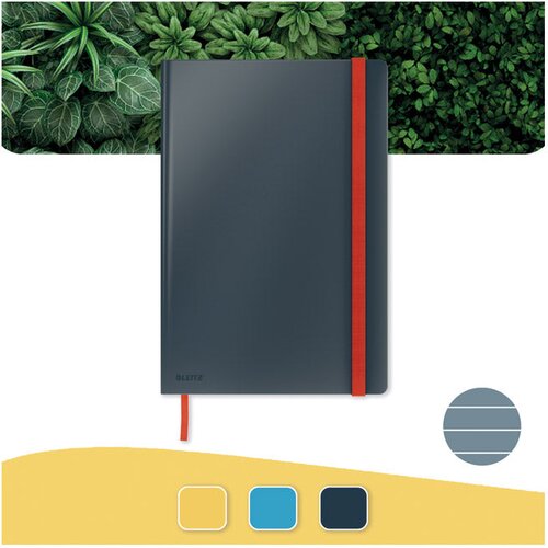  NOTES B5 CRTE 80L 100G S GUMICOM COSY LEITZ 44830089 TAMNO SIVI Slike