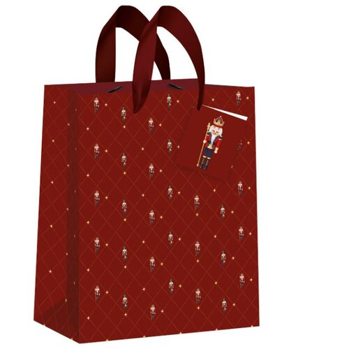  VREĆICE UKRASNE 33X46X13 CM NOVOGODI&amp;Scaron;NJE CHRISTMAS INTERDRUK SORT Slike