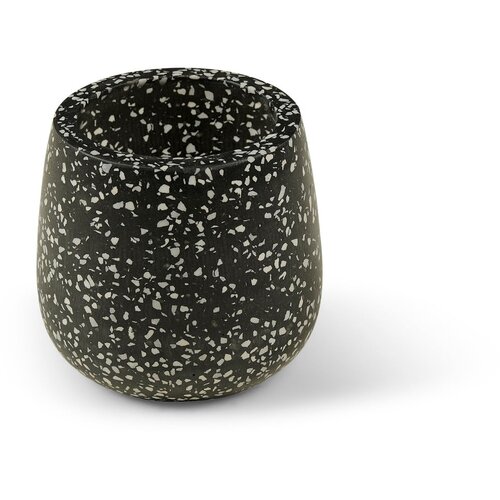 Bonami Selection crna tegla Terrazzo, &amp;oslash; 15 cm Slike