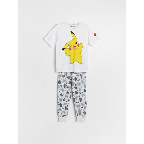 Reserved - Komplet dvodijelne pidžame Pokémon - light grey