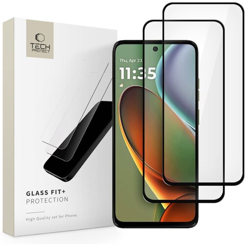 TECH-PROTECT kaljeno steklo glass fit+ za motorola moto G15 E15 G05 2-PAKET, (5000018456) Cene