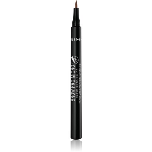 Rimmel London Brow Pro Micro tu&amp;scaron; za obrve nijansa 003 Soft Brown 1 ml Slike