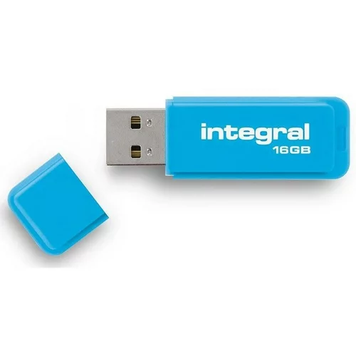 Integral NEON 16GB USB3.0 moder spominski ključek, (630447)