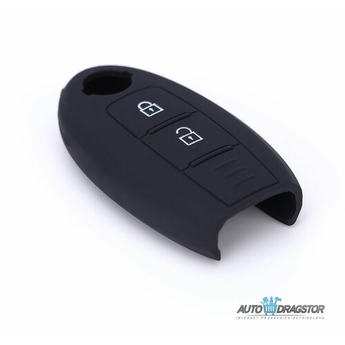 888 Car Accessories silikonska navlaka za ključeve crna nissan APT1016.08.B Cene