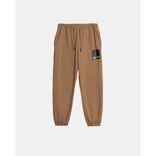 Karl Lagerfeld Hlače A1M10002 BOX LOGO REGULAR Bež Cene