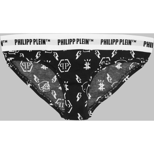 Philipp Plein ženski donji veš 2/1 crni sa printom Slike