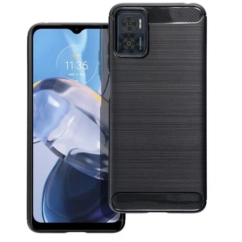 Carbon maska za MOTOROLA E22 / E22i črna Slike