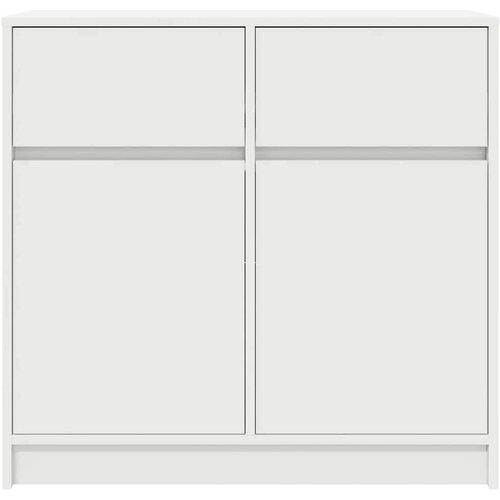 VidaXL Komoda s ladicama bijela 80x34x76 cm konstruirano drvo Slike