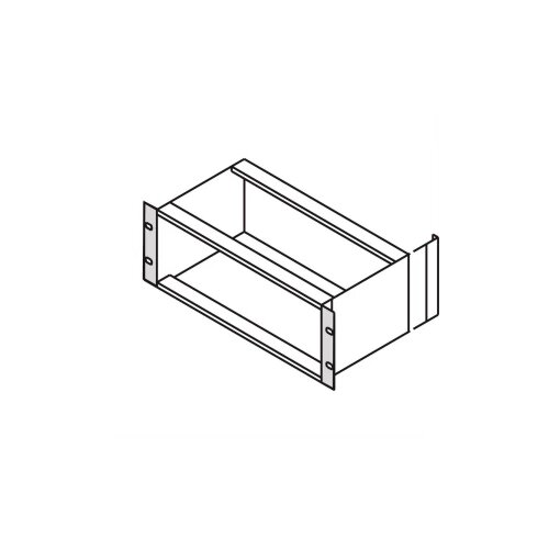 Schroff 19',', kut tip F bez rupa za ručke za inox brtvu - 19',', KUT 4HE O.GR. 2 KOMADA 24560297 19 inčni nosač za komponente 4 St. Cijene
