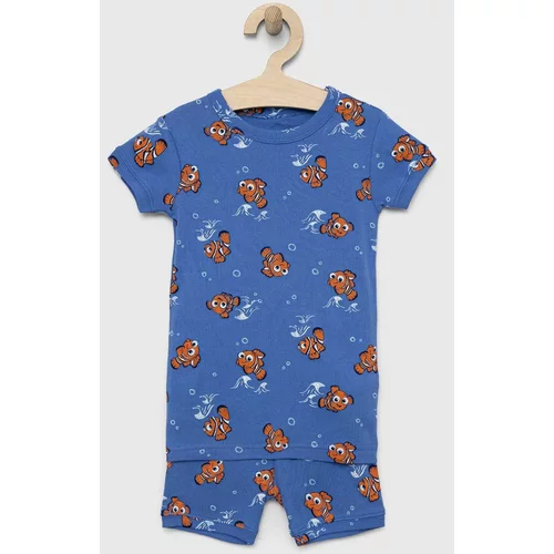 GAP Dječja pamučna pidžama x Pixar s uzorkom