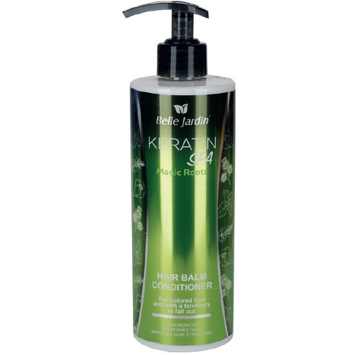 Belle Jardin Balzam za sjaj kose -micelarni &amp;bdquo;Magično bilje i Keratin&amp;ldquo; Keratin Spa 500ml Slike