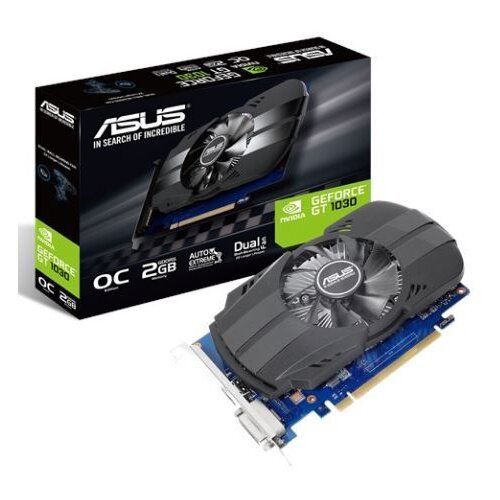 Asus PH-GT1030-O2G 64 bit DVI/HDMI Slike