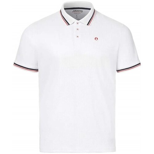 Musto Majice s kratkimi rokavi Evo Pro Lite Ss Polo 2.0 Bela Cene