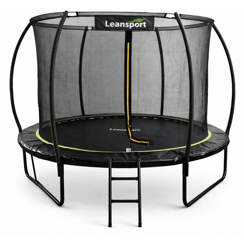  Vrtni trampolin LEAN s unutarnjom mrežom crno-zeleni 183 cm 6 stopa Cijene