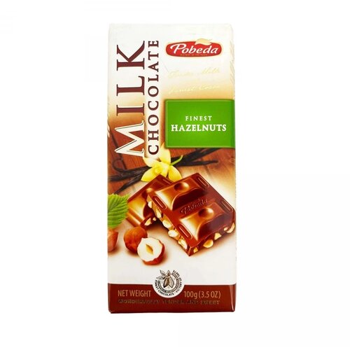  Čokolada POBEDA le&amp;scaron;nik 80g Slike