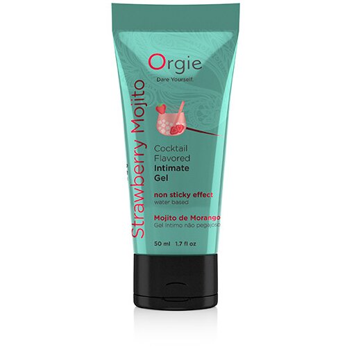 System Jo Orgie - Lube Tube Cocktail Strawberry Mojito 50ml Slike