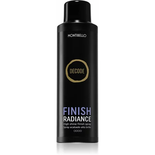 Montibello Decode Finish Radiance Spray brzosušeći sprej za kosu za sjaj 200 ml