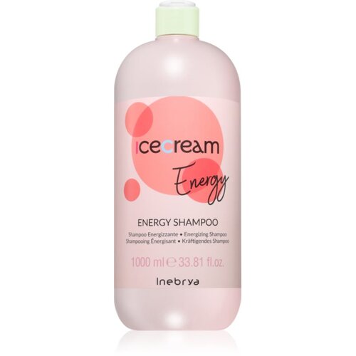 Inebrya Ice Cream Energy Shampoo &amp;scaron;ampon protiv gubitka kose 1000 ml Slike