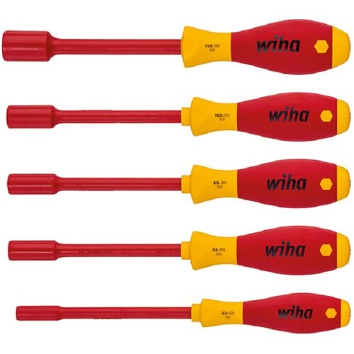 Wiha SoftFinish electric VDE nyeles dugókulcs készlet, 5 részes (040303-0667) Cene