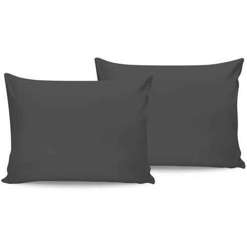  Anthracite Anthracite Pillowcase Set (2 Pieces) (EU) (IT) Cene