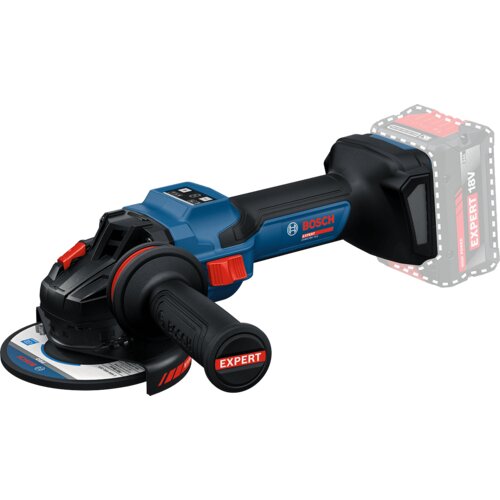 Bosch expert akumulatorska ugaona brusilica EXWS18V-15S + l-boxx, solo 06019M6001 Slike