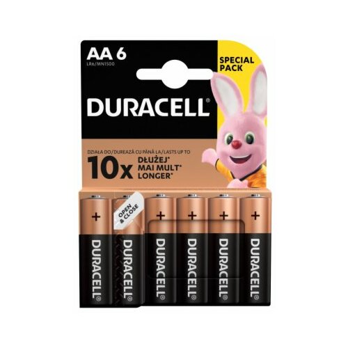 Duracell baterija basic aa 6 kom Cene