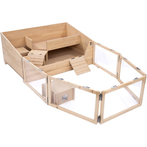 TIAKI nastamba za unutarnji prostor za zamorce - D 116 x Š 193 x V 50 cm (2 paketa*) Cijene