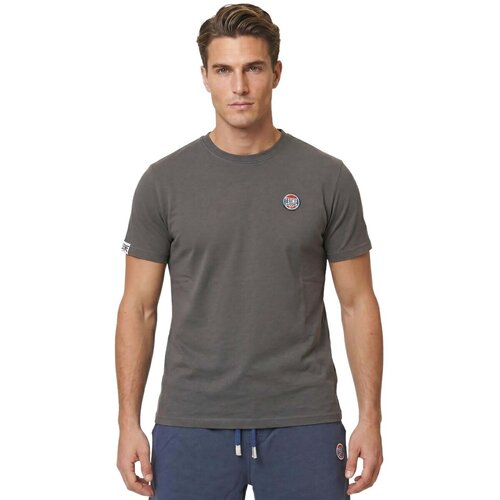 Leone 1947 Majice & Polo majice Man T-Shirt Short Sleeves Pastel Wash Siva Cene