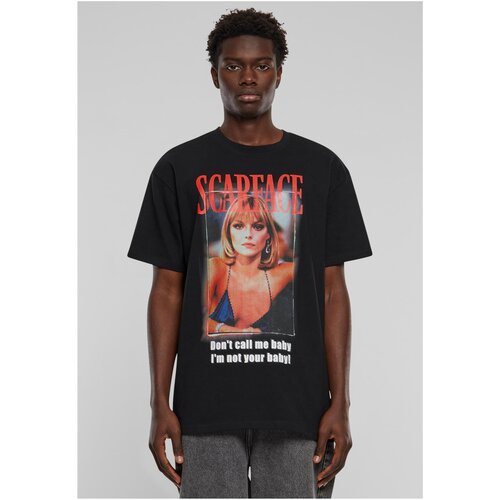 MT Upscale Men&amp;#039;s T-shirt Scarface Don&amp;#039;t call me baby Heavy Oversize - black Slike