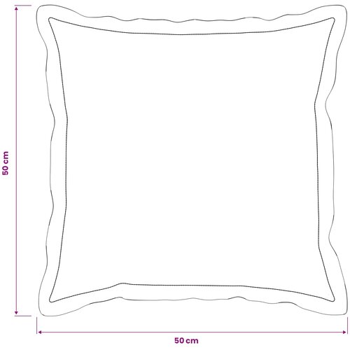  Presvlaka za jastuk 6 pcs HOUTEN Zelena 50 x 50 cm Slike