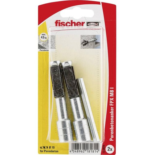 Fischer FPX-I M8 K sidreni tipl za porobeton 75 mm 522829 1 Set Slike