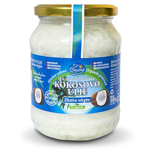 Beyond Organsko ekstra devičansko kokosovo ulje 590g Slike