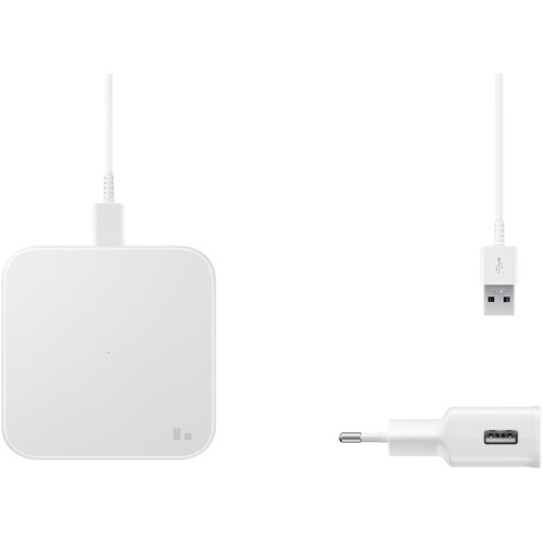 Samsung bežični punjač P1300 + kućni punjač EP-P1300-TWE - beli Slike